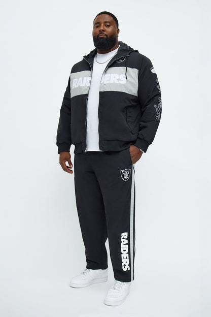 Las Vegas Raiders Carbon Windbreaker Jacket - Black/combo