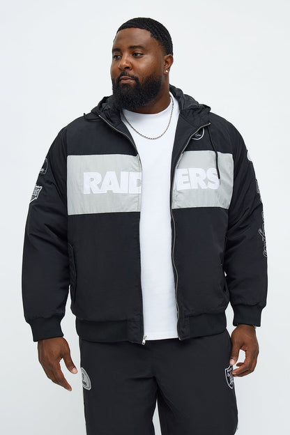 Las Vegas Raiders Carbon Windbreaker Jacket - Black/combo
