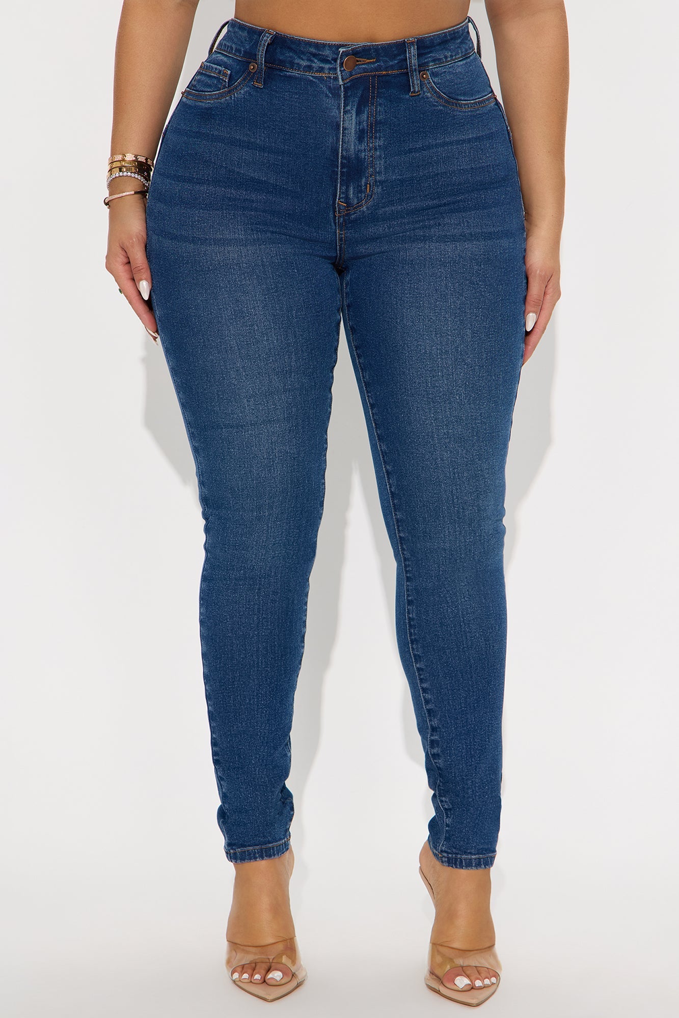 Bedford Booty Sculpting Everyday Skinny Jeans - Dark Wash
