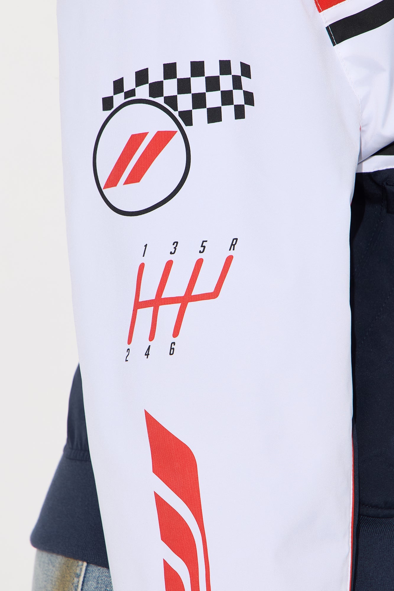 Dodge Vintage Racing Jacket - Black/Red