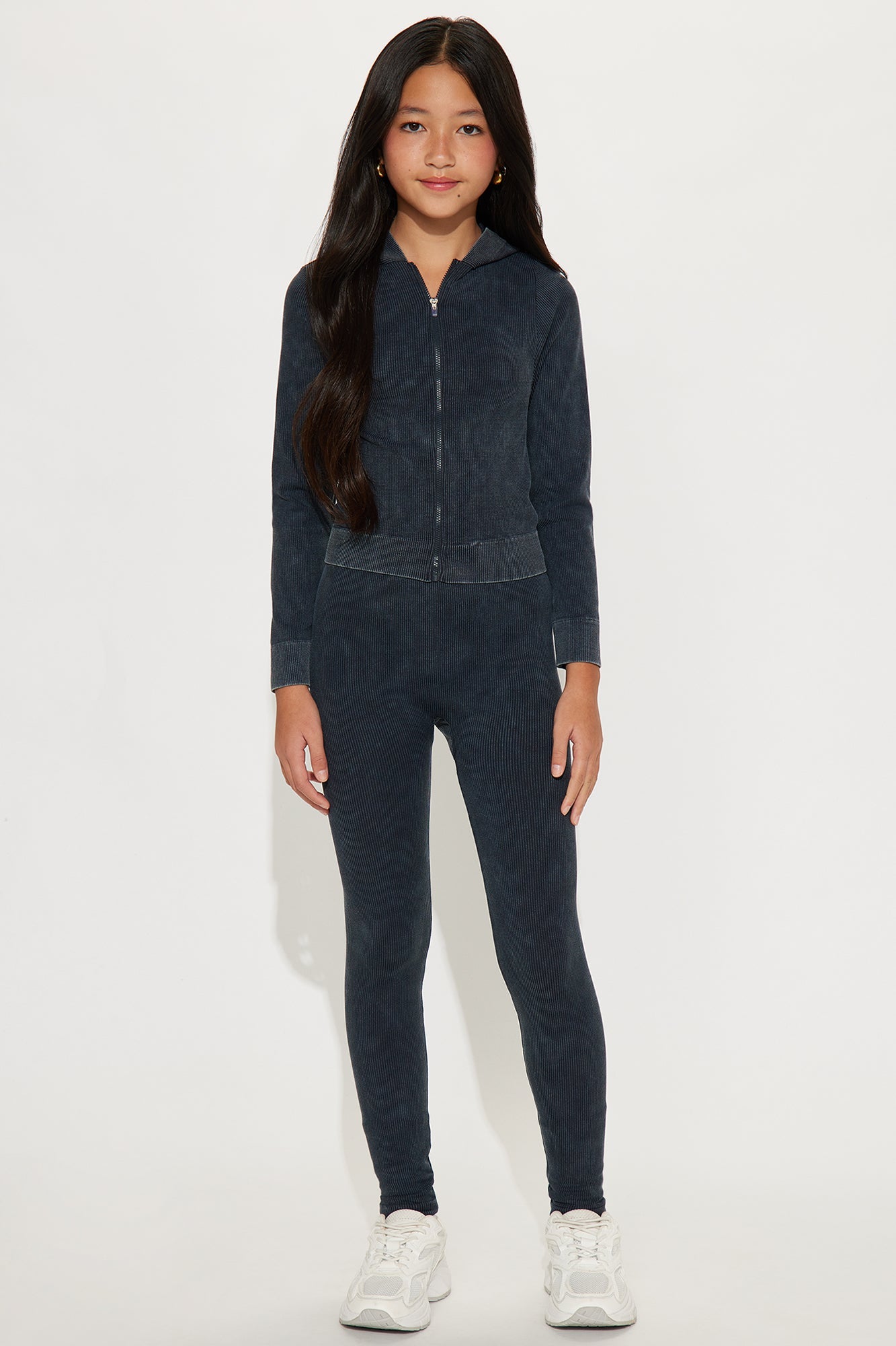Mini The Second Favorite Legging Set - Black Wash