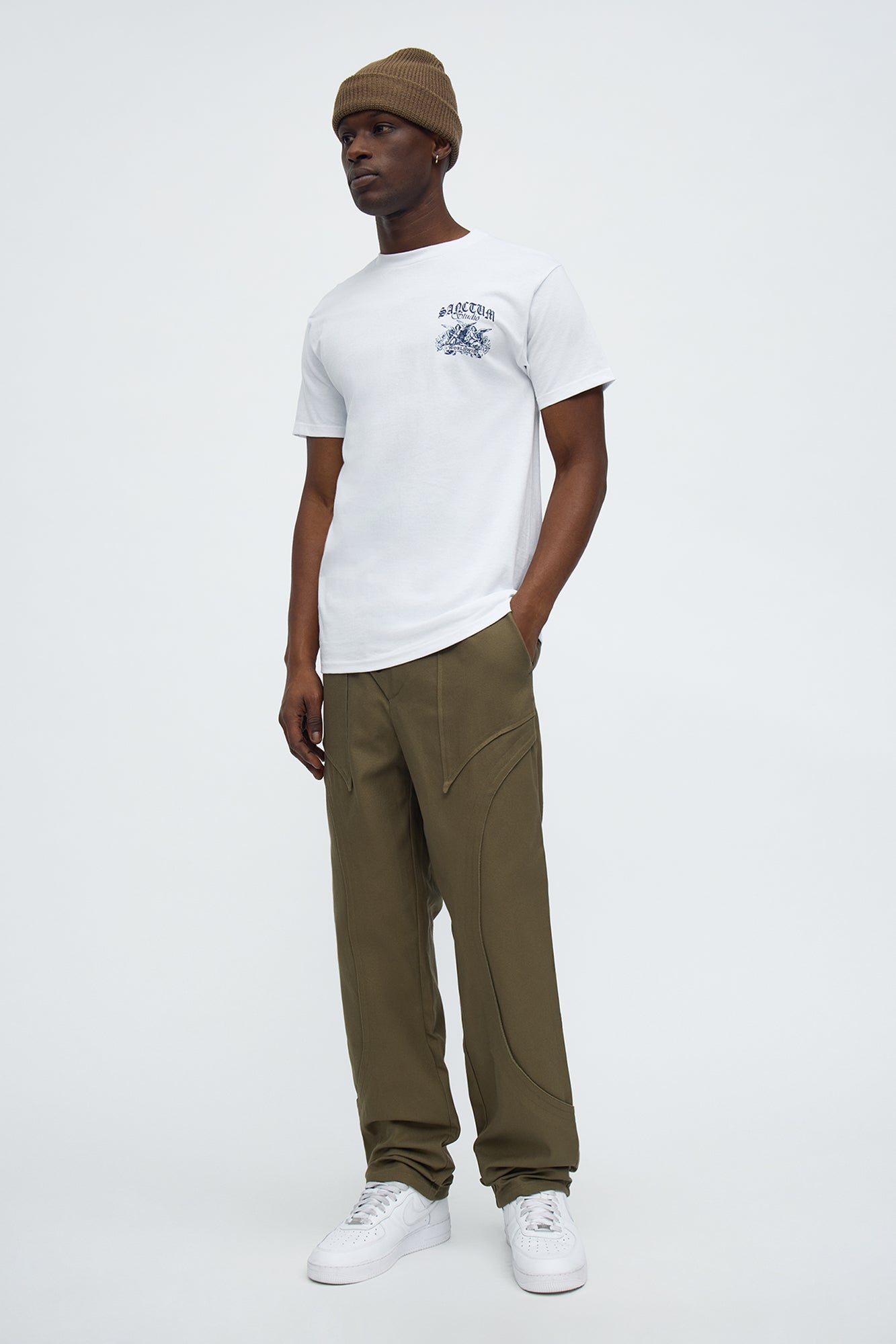 Sanctum Studio Worldwide Short Sleeve Tee - Ivory