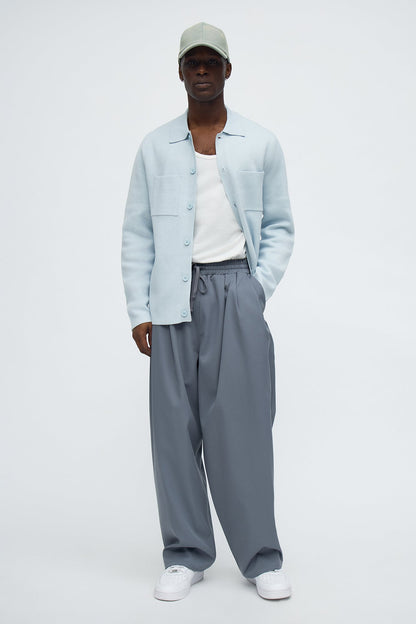 Daily Cardigan Sweater - Blue