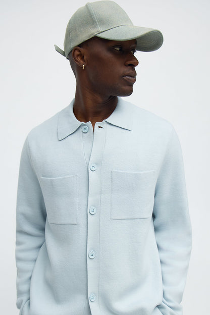 Daily Cardigan Sweater - Blue