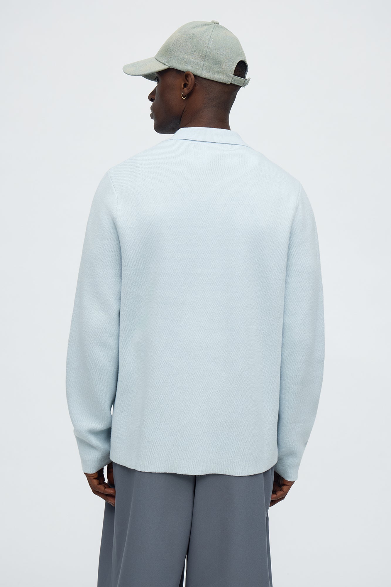 Daily Cardigan Sweater - Blue