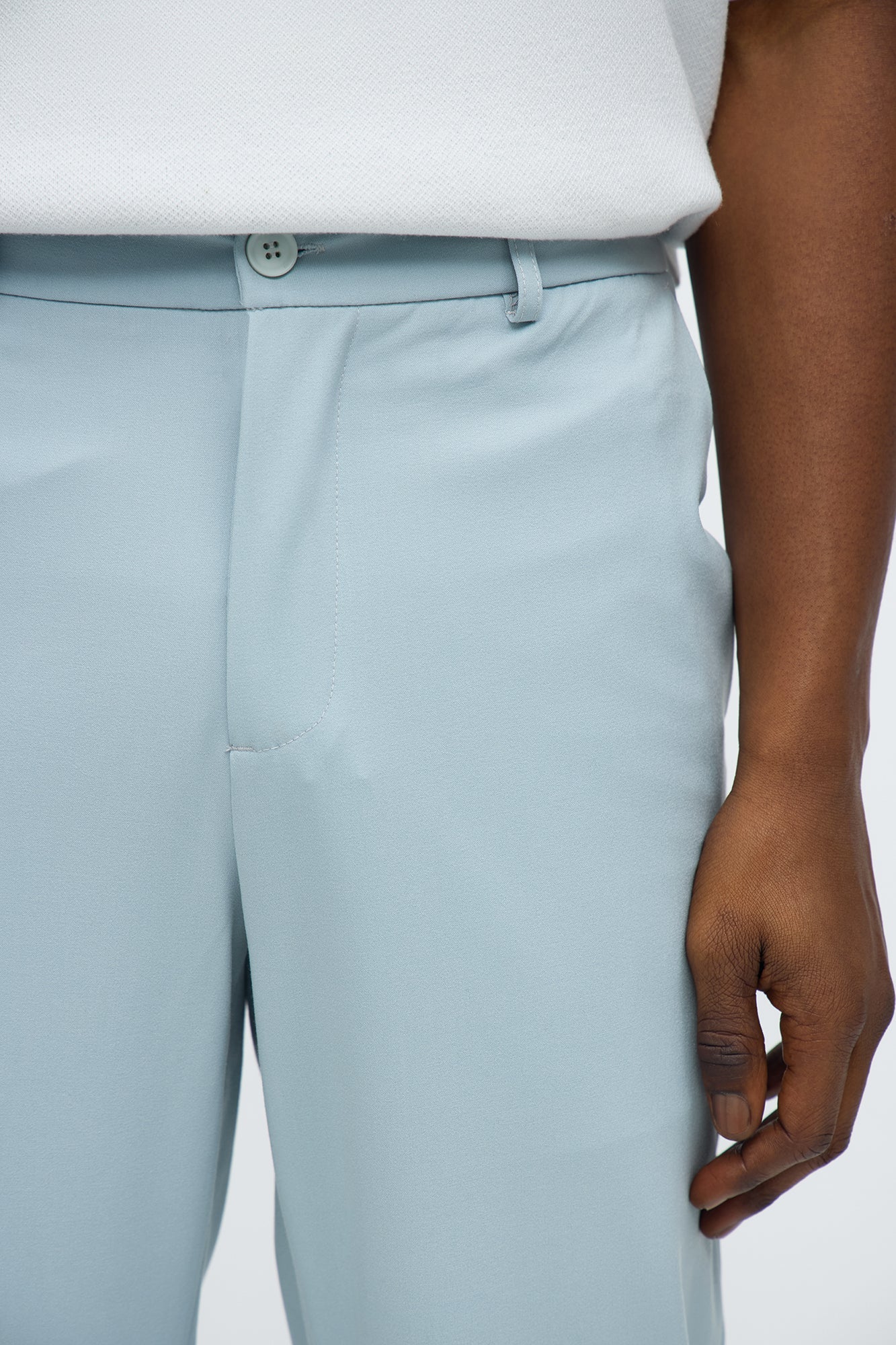 The Modern Stretch Slim Trouser - SkyBlue