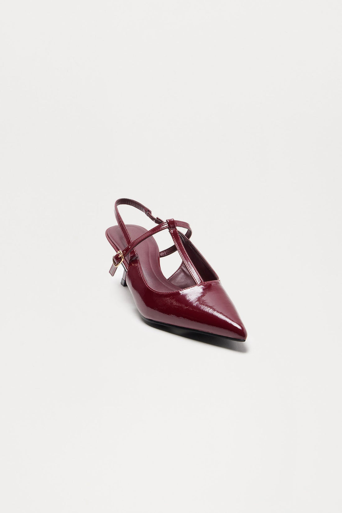 Devony Slingback Pumps - Wine