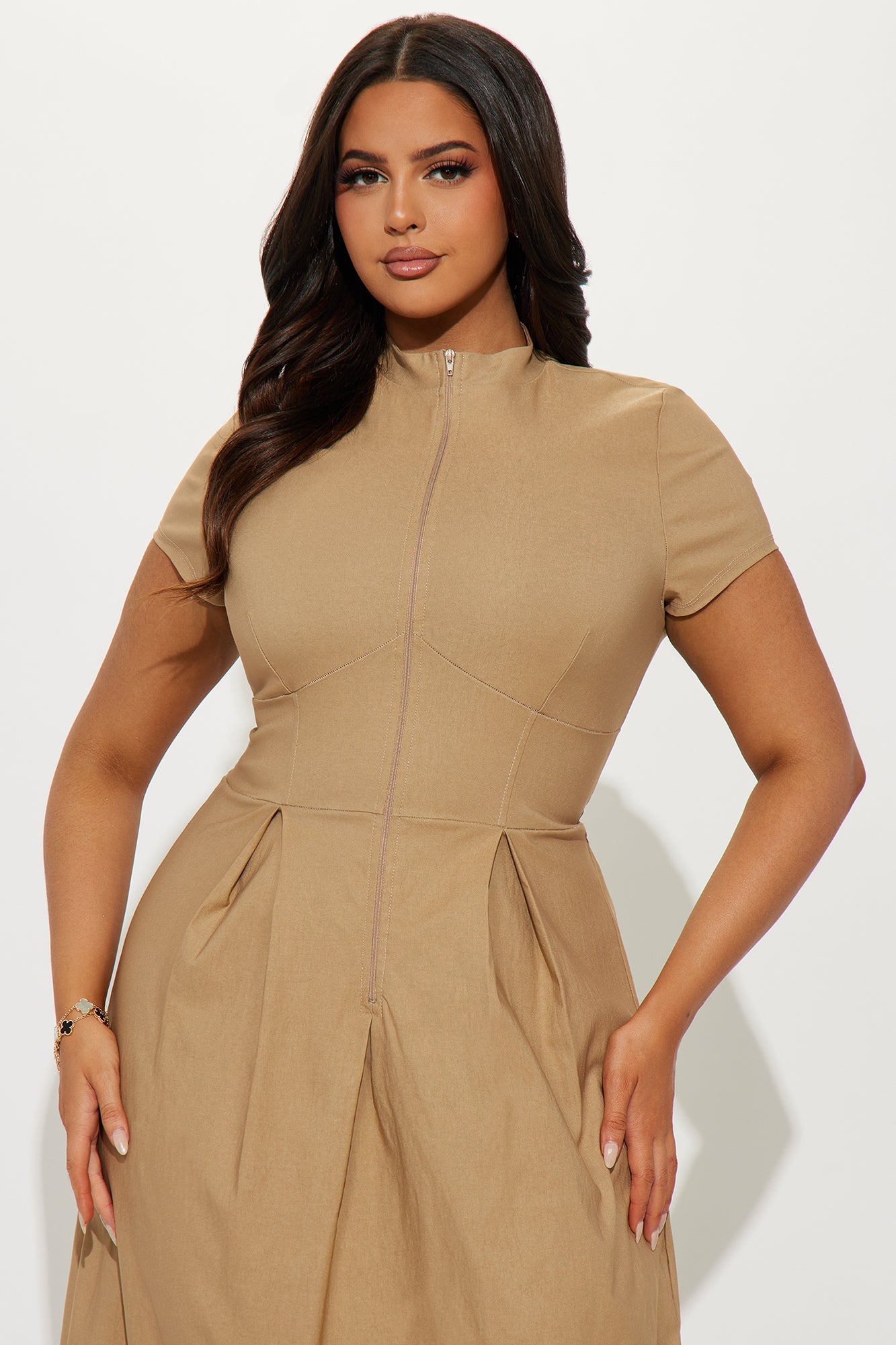 Too Busy To Care Maxi Dress - Mocha