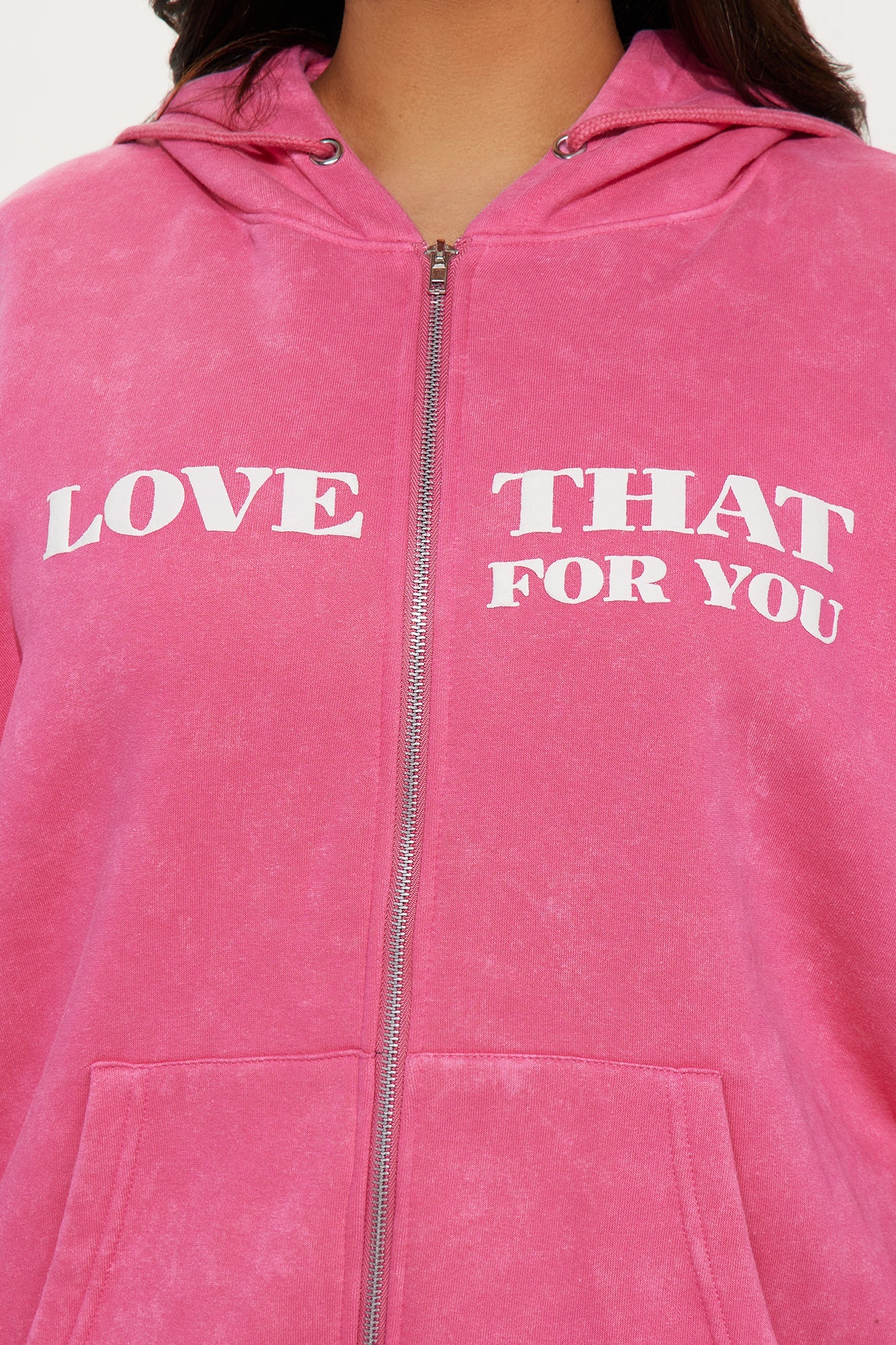 Love That Oversized Fleece Sweatsuit Set - Pink