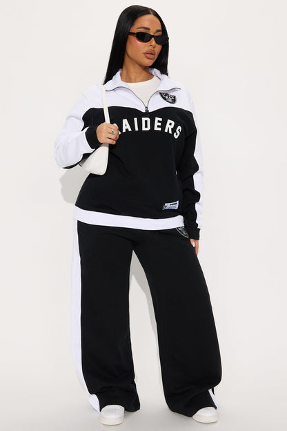 NFL Raiders Fleece Sweatpants - Black