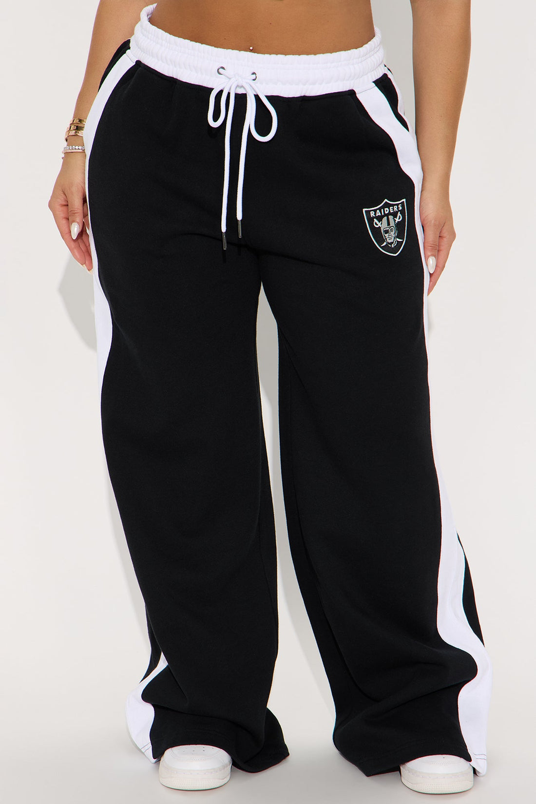 NFL Raiders Fleece Sweatpants - Black