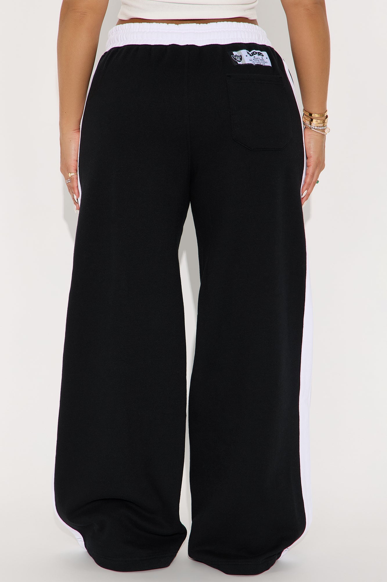 NFL Raiders Fleece Sweatpants - Black