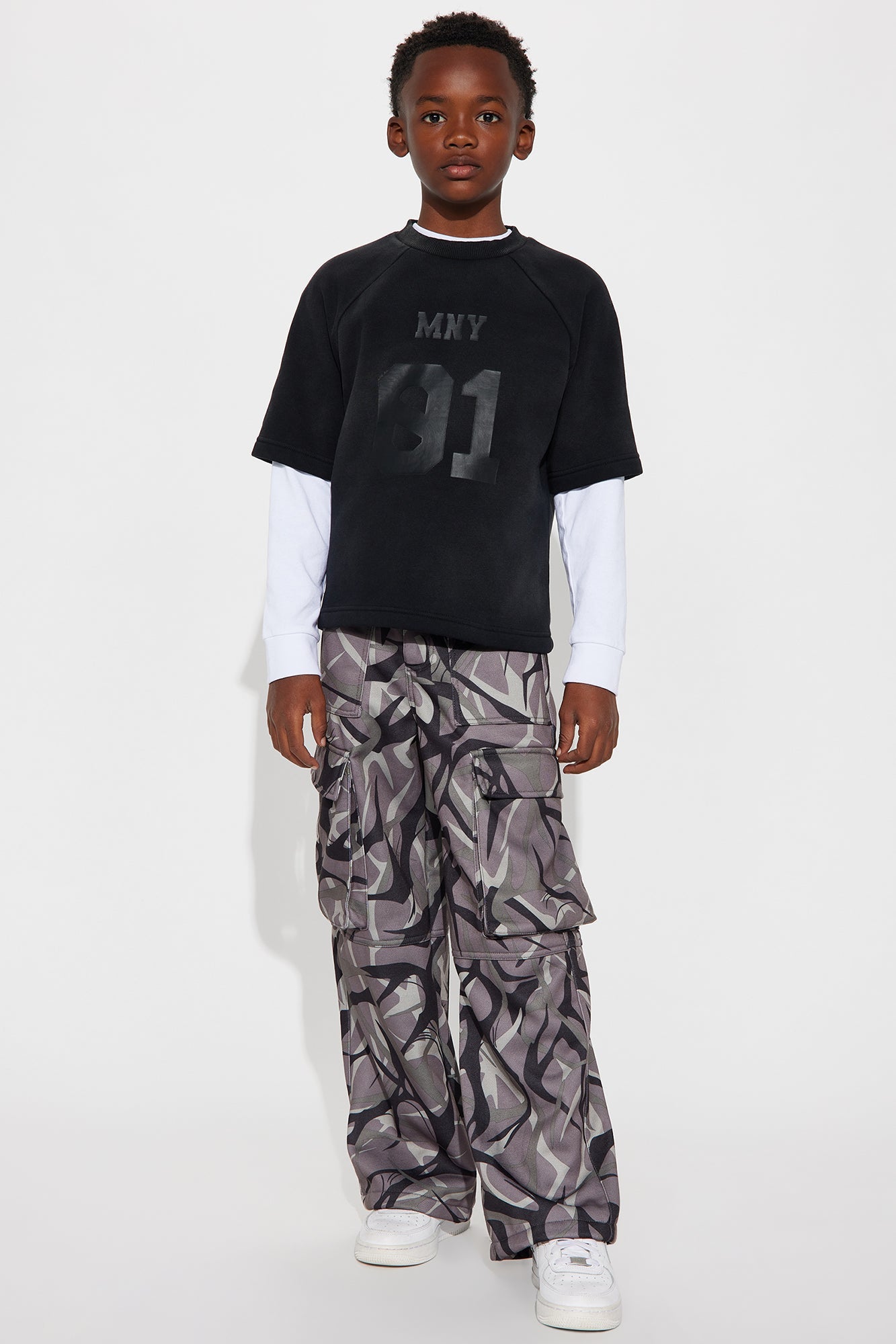 Mini In The Cut Camo Sweatpants - Camouflage