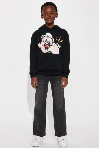 Mini Popeye Married To the Game Hoodie - Black