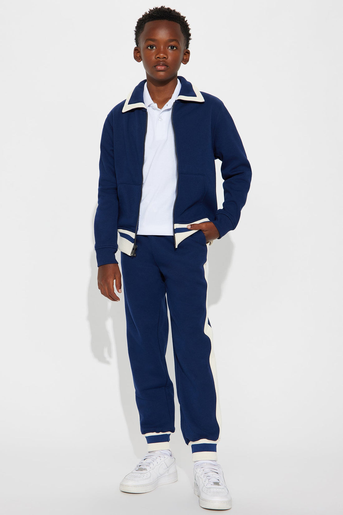 Mini Uni Varisty Jogger - Navy