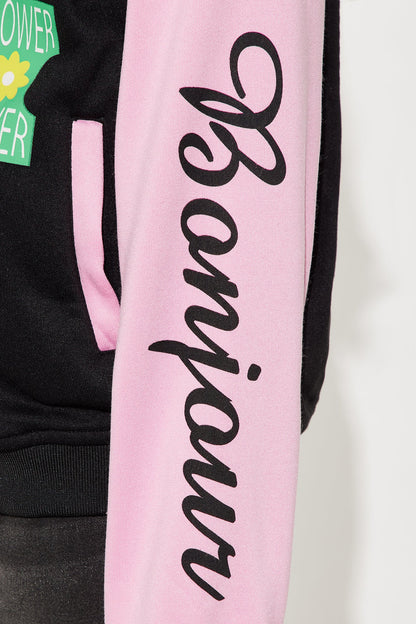 Mini Dreaming Of Paris Bomber Jacket - Black/combo