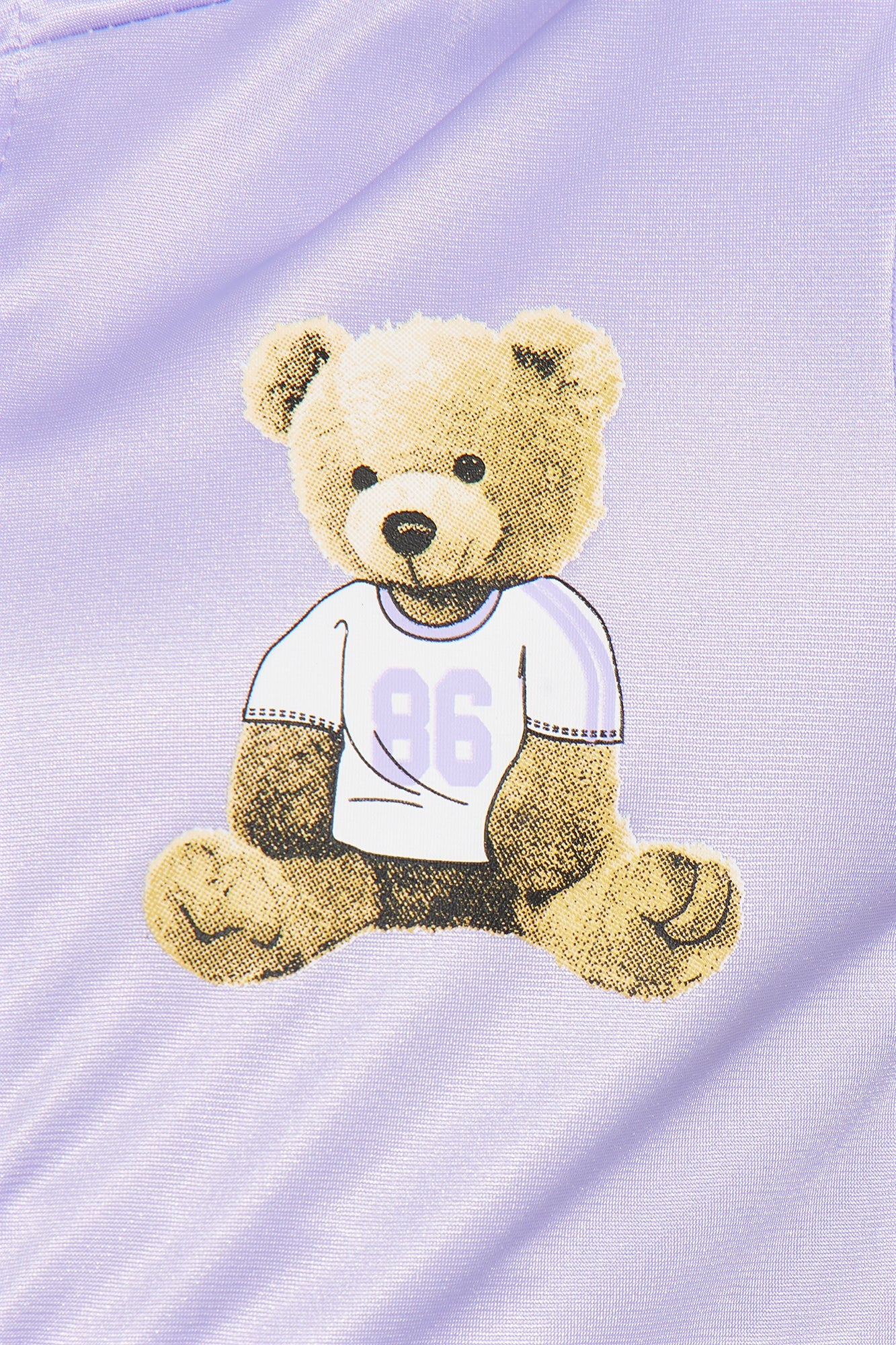 Mini LA Teddy Jogger Pant Set - Purple