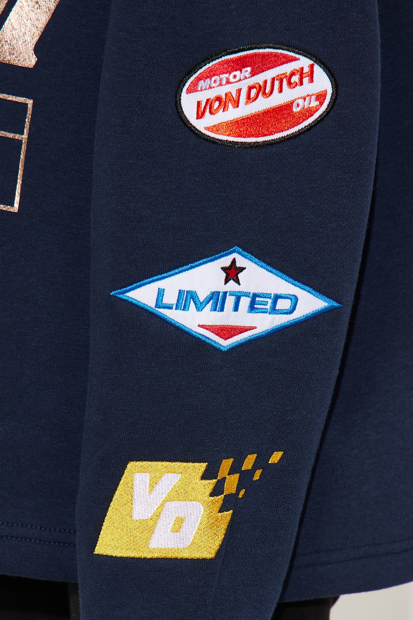 Mini Von Dutch World Tour Sweatshirt - Navy