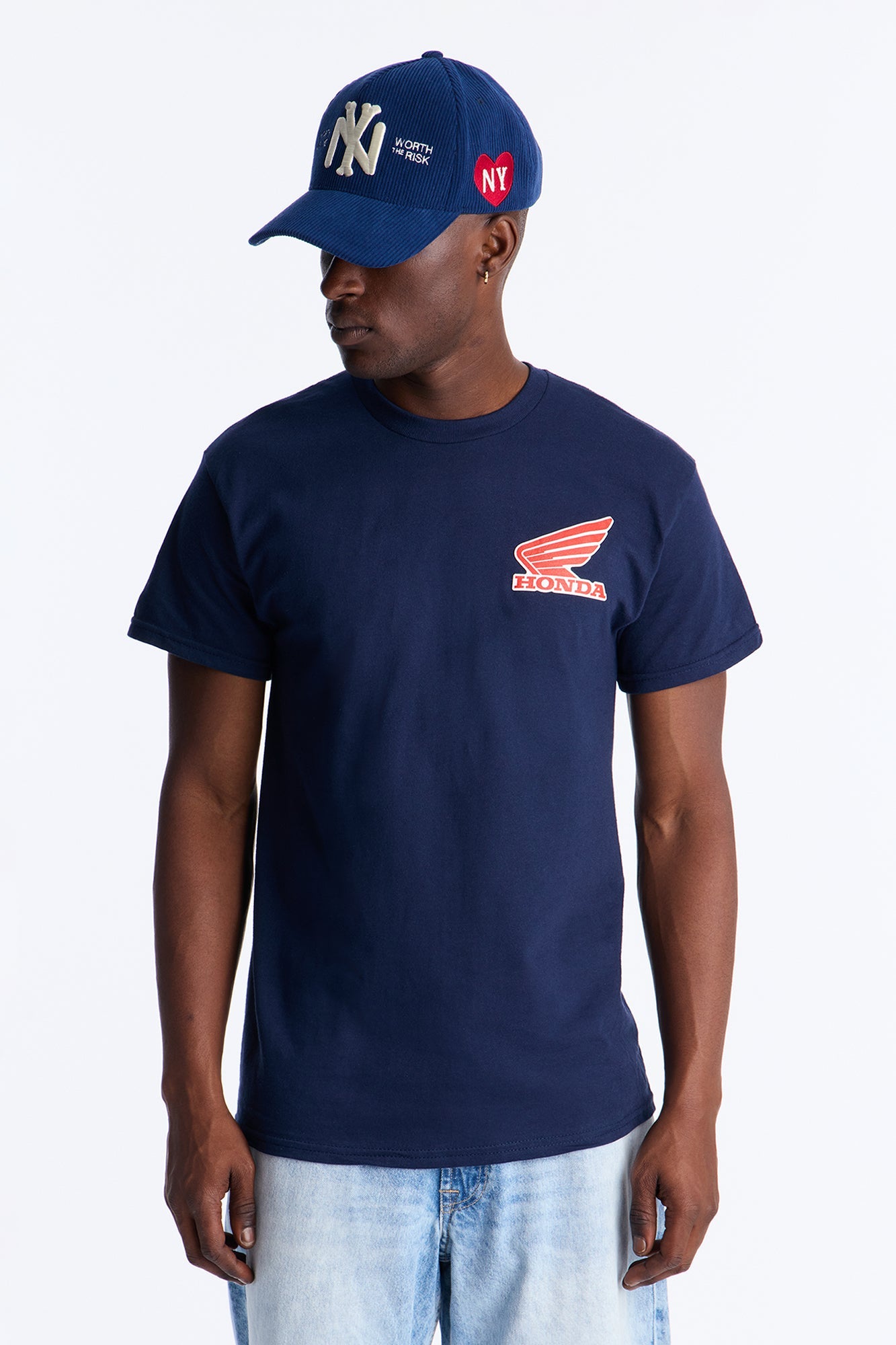 Honda SuperCub Short Sleeve Tee - Navy