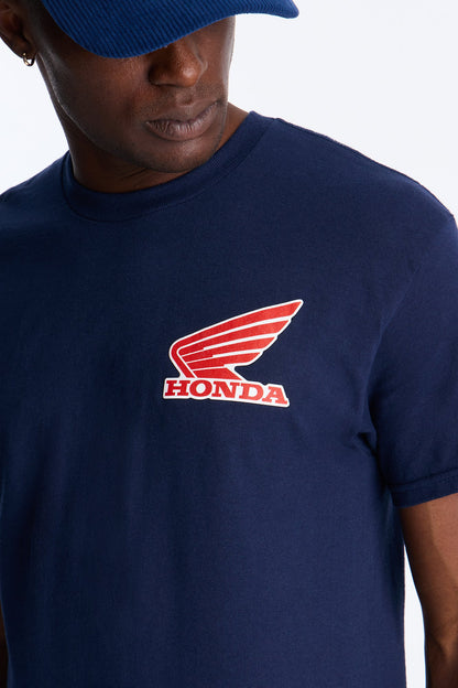 Honda SuperCub Short Sleeve Tee - Navy