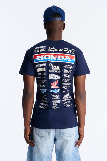 Honda SuperCub Short Sleeve Tee - Navy