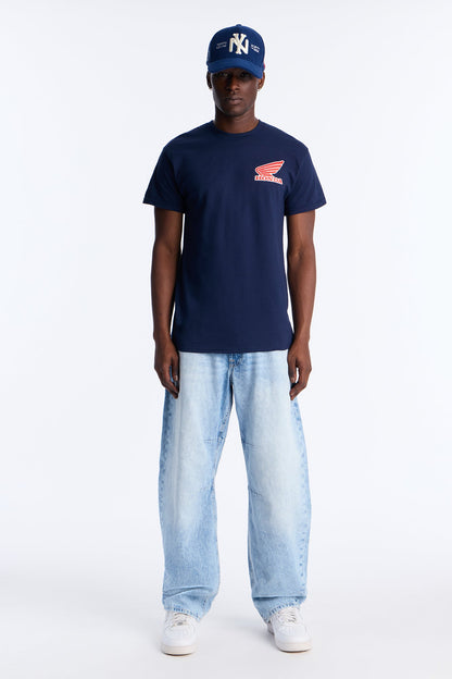 Barrel Stay Clean Jean - Light Blue Wash