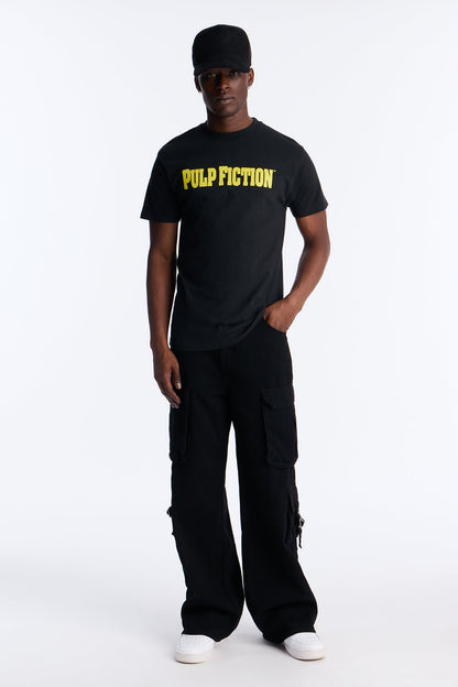 Pulp Fiction $5 Smoothie Short Sleeve Tee - Black