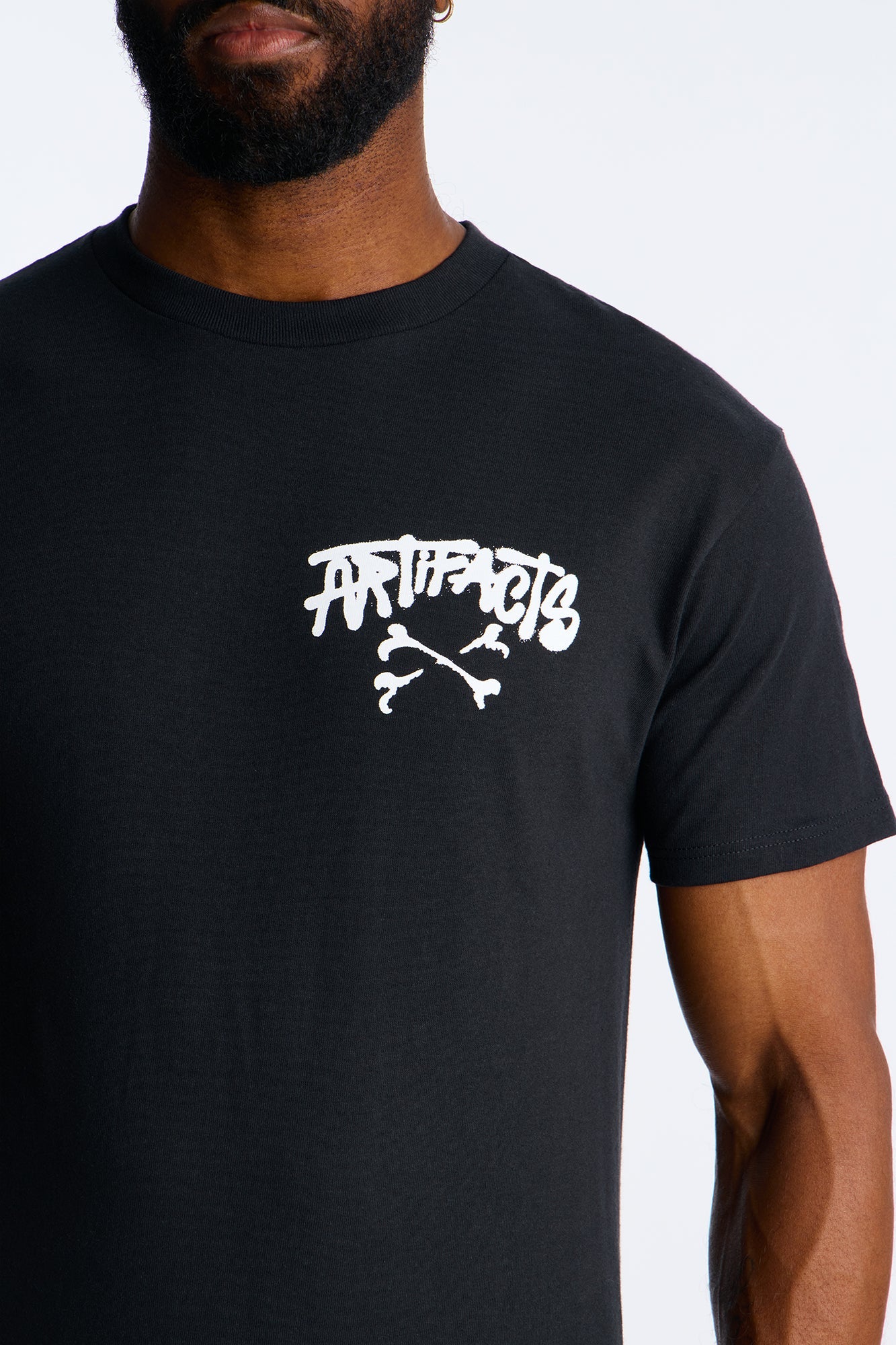 Spiritual Energy Vibes Short Sleeve Tee - Black