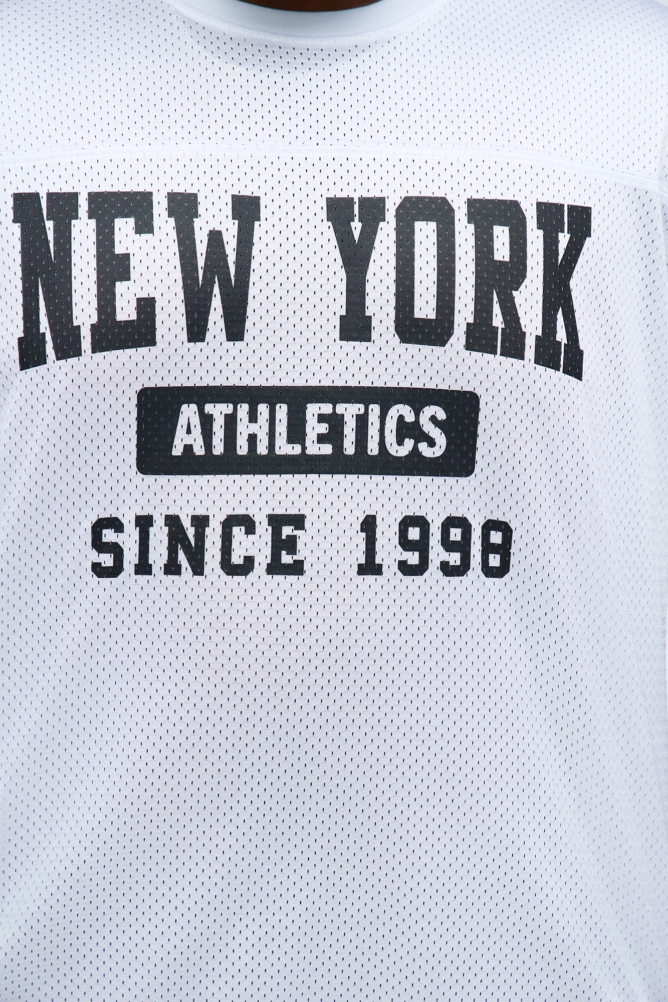 New York Jersey Tee - White