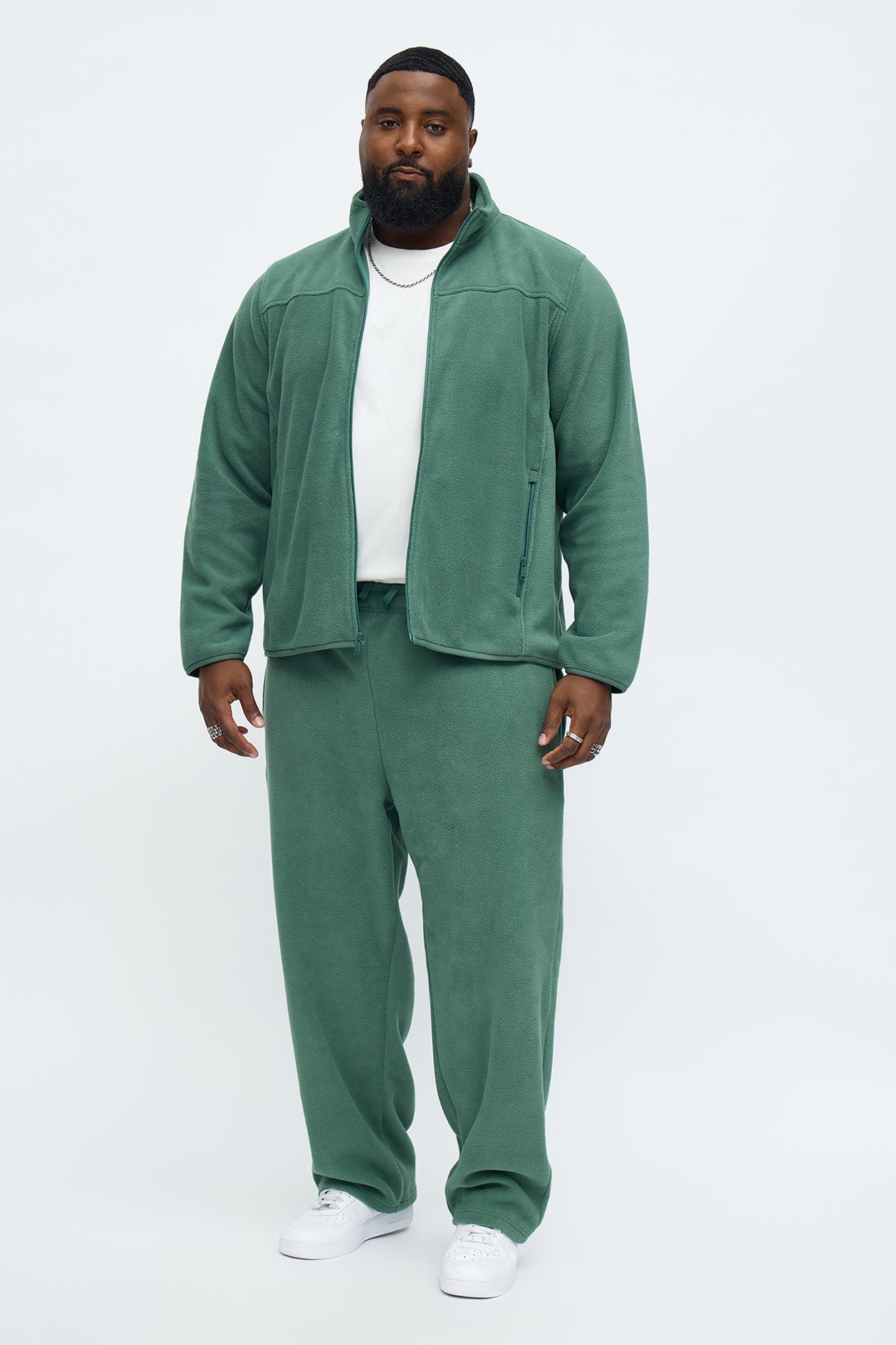 Core Microfleece Pants - Green