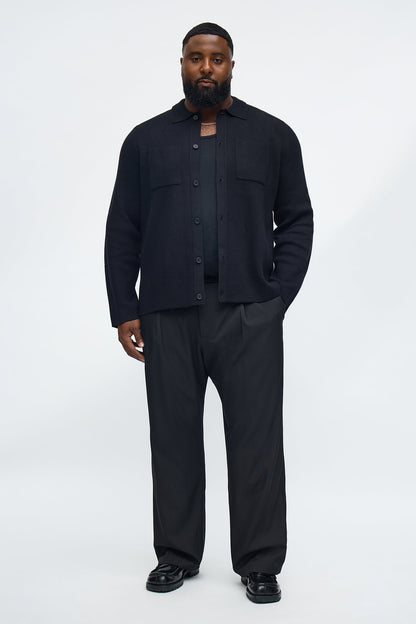 Daily Cardigan Sweater - Black