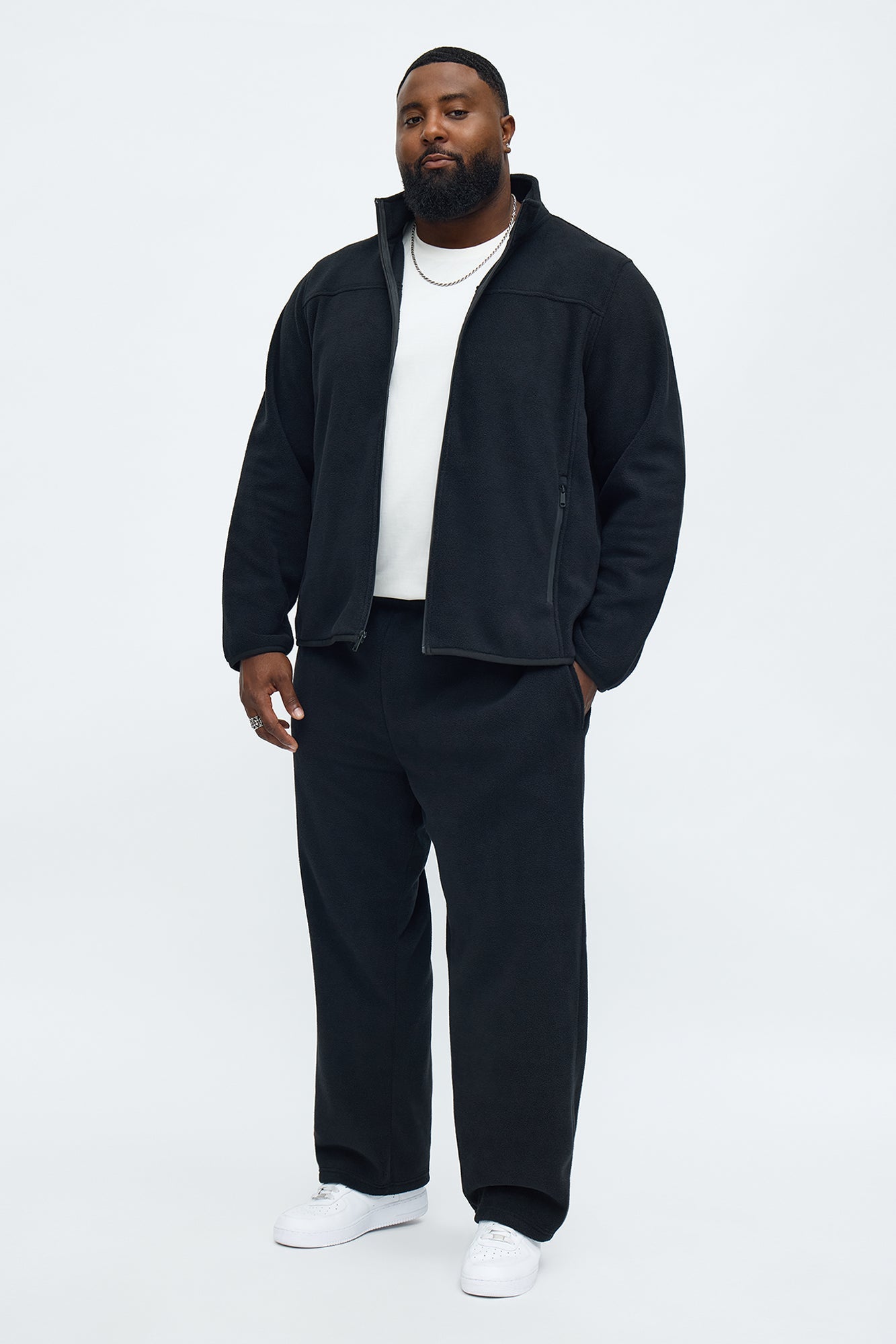 Core Microfleece Pants - Black