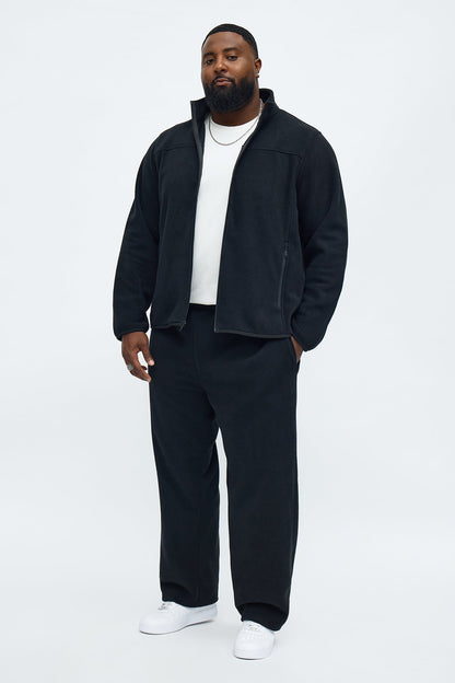 Core Microfleece Pants - Black