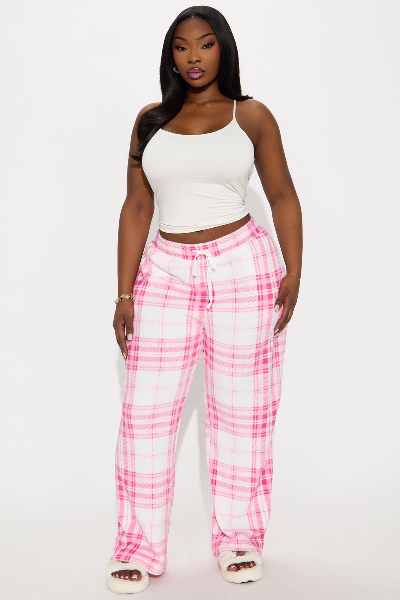 What A Dream Plush PJ Pants - Pink