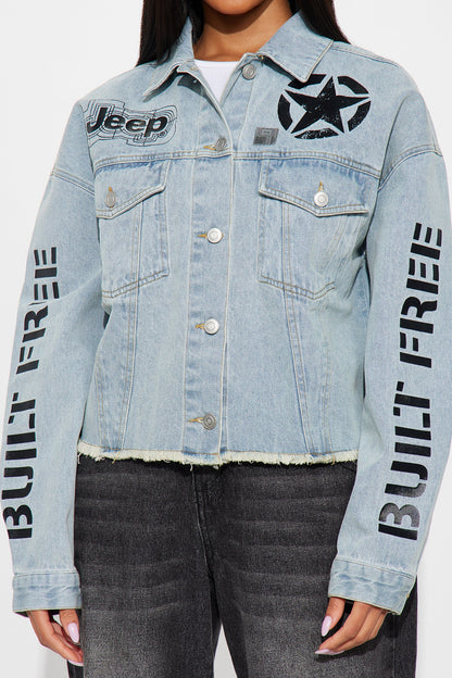 Jeep Built Free Denim Jacket - Denim