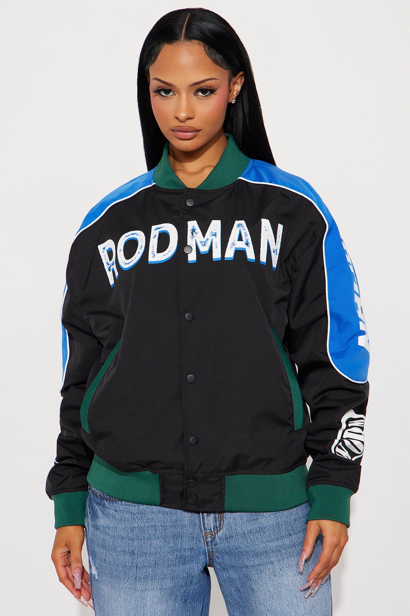 Dennis Rodman Jacket - Multi Color