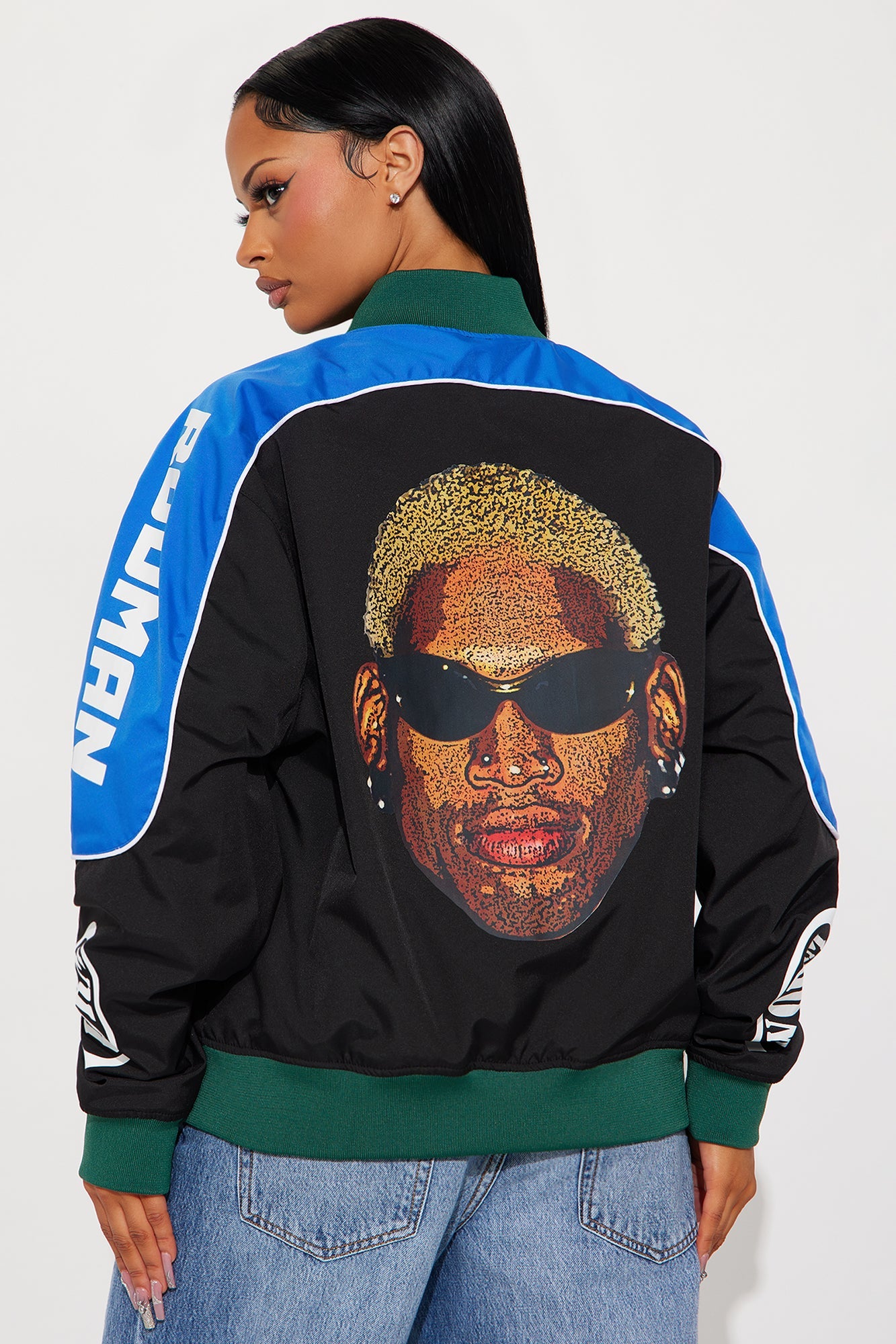 Dennis Rodman Jacket - Multi Color