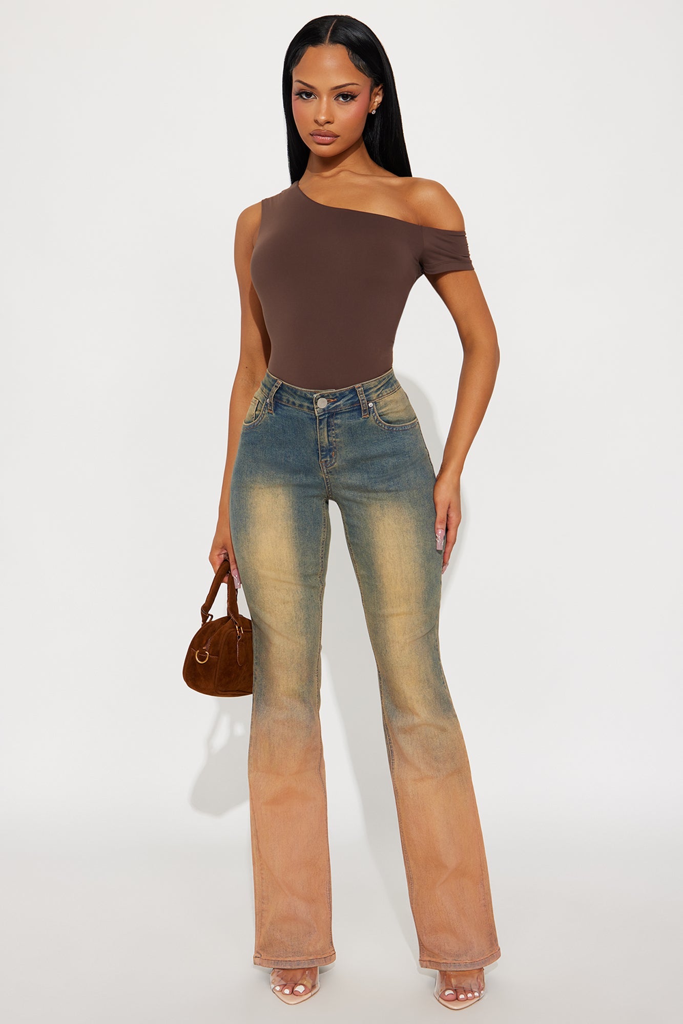 Twilight Nights Tinted Bootcut Jeans - Vintage Wash