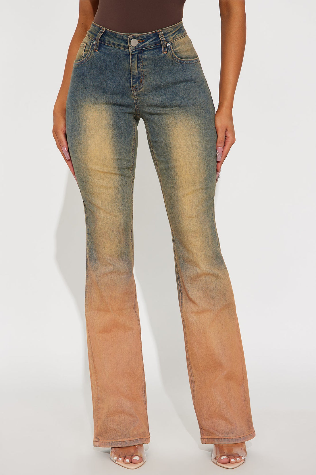 Twilight Nights Tinted Bootcut Jeans - Vintage Wash