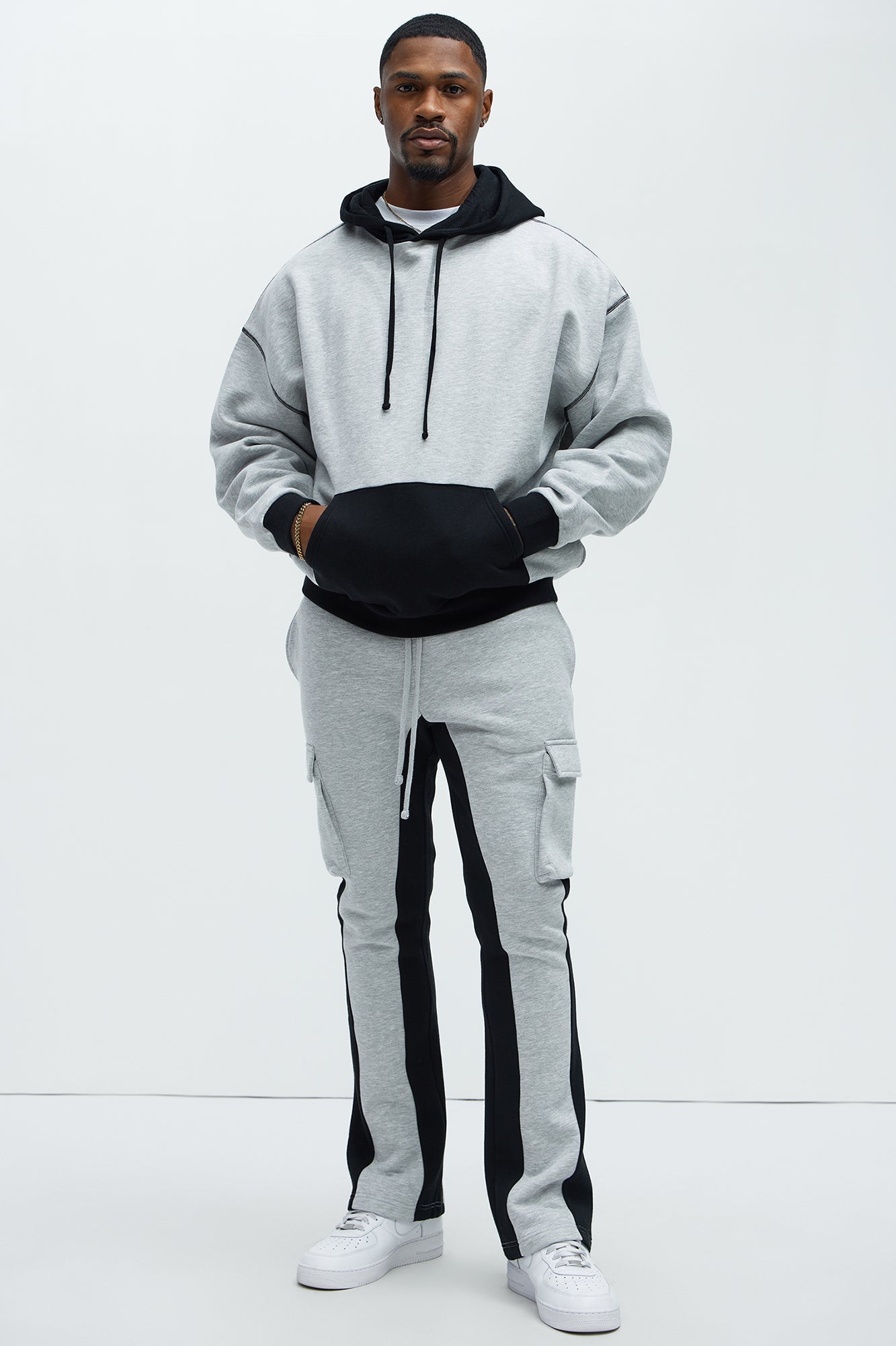 Tyson Now You See Me Hoodie - Grey/combo