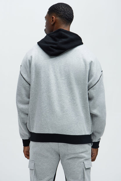 Tyson Now You See Me Hoodie - Grey/combo