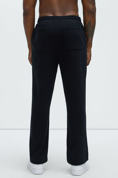 Tyson Just Go With It Straight Sweatpants - Black