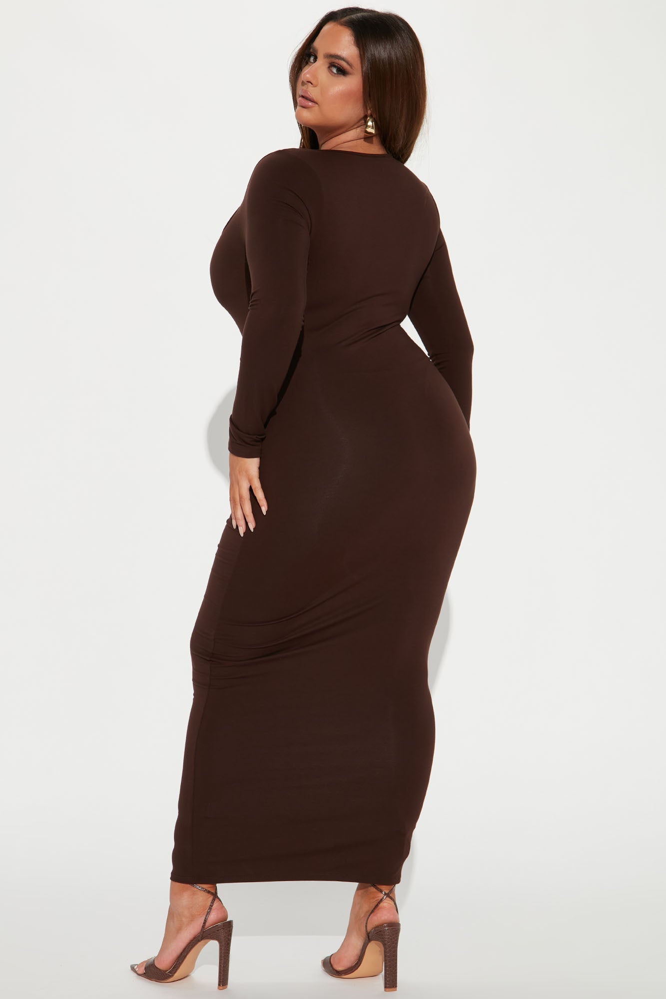 Makenzie Maxi Dress - Chocolate