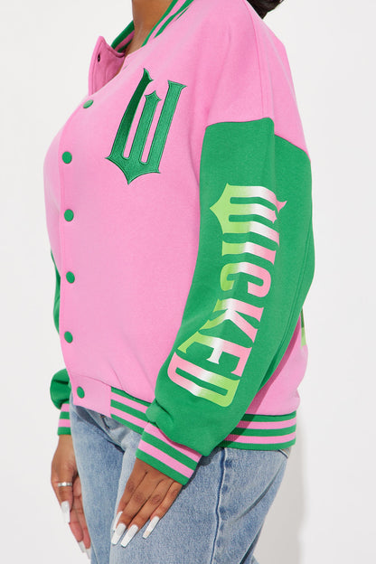 Wicked The Musical Bomber Jacket - Pink/combo