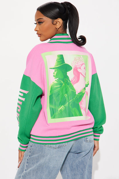 Wicked The Musical Bomber Jacket - Pink/combo