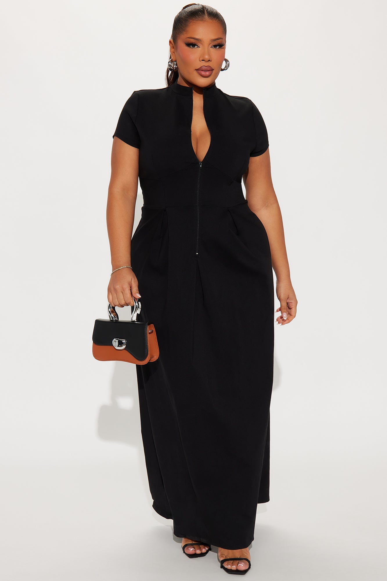 Too Busy To Care Maxi Dress - Black