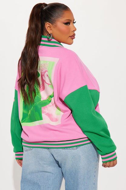 Wicked The Musical Bomber Jacket - Pink/combo