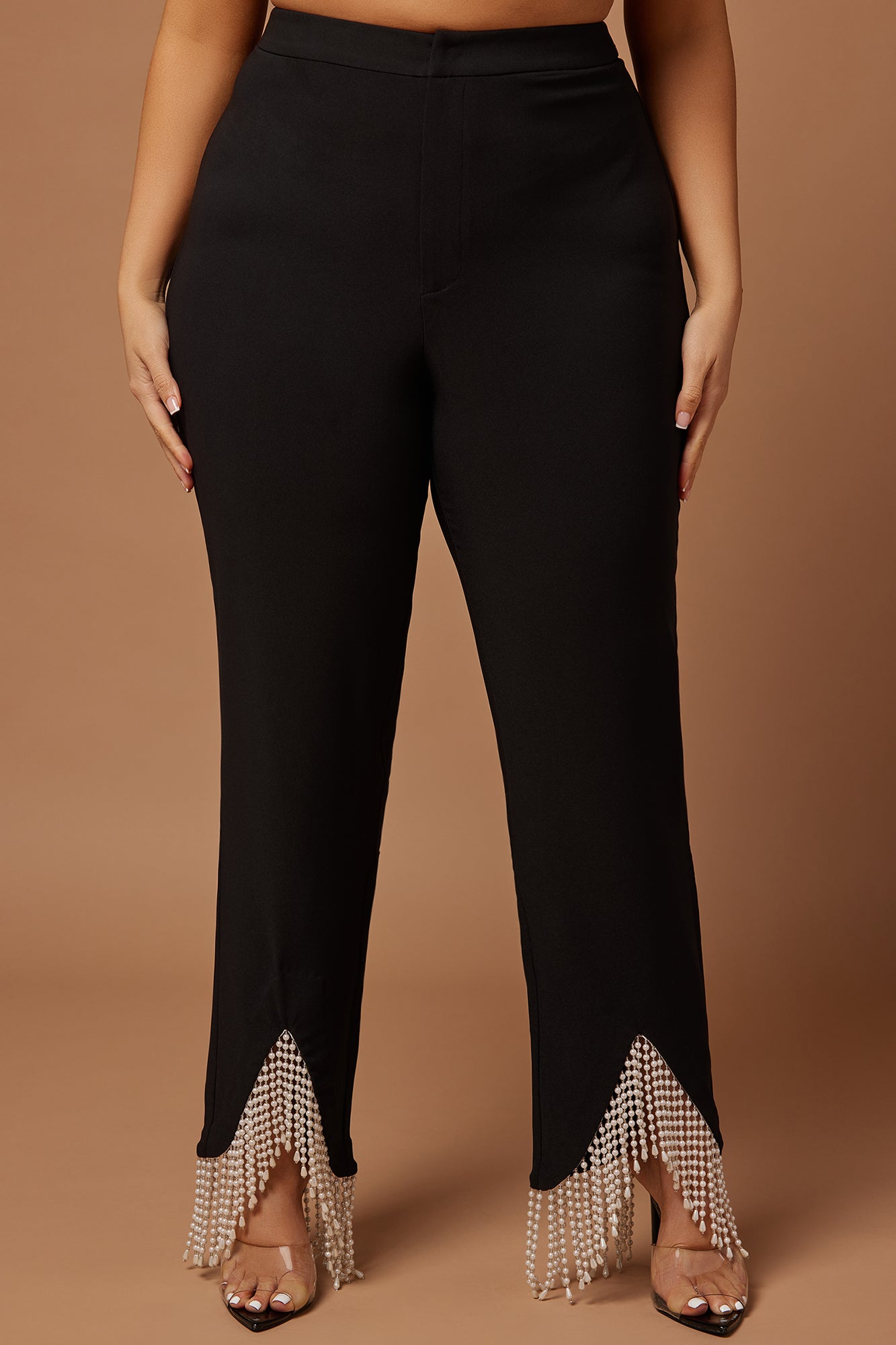 Sadie Pearl Pant - Black