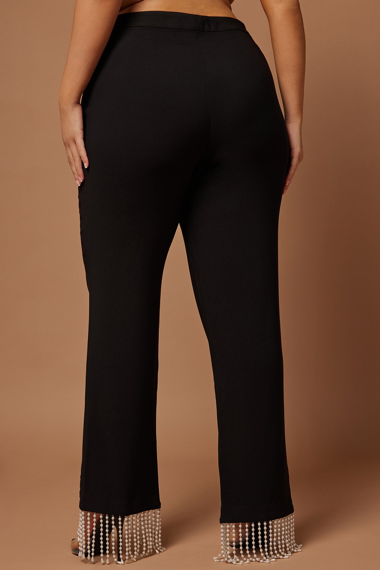 Sadie Pearl Pant - Black