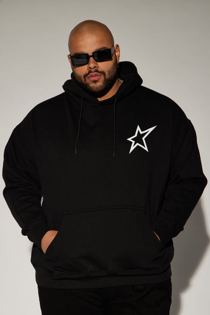 Greater Cause Hoodie - Black